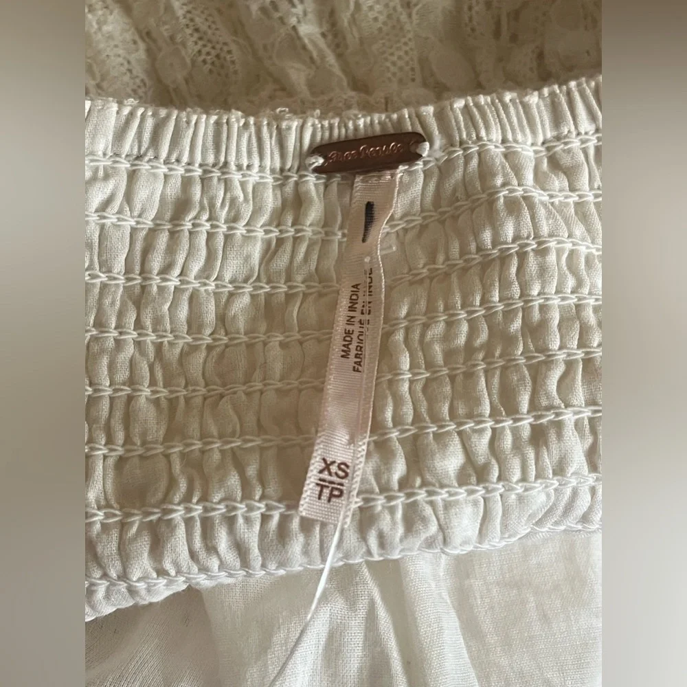 NWOT Free People Undone Lace Mini Dress Size XS - Picture 10 of 14
